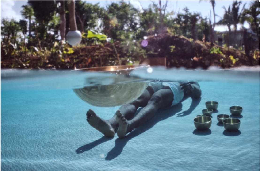 Cuencos en el cenote — Cayo Levantado Resort