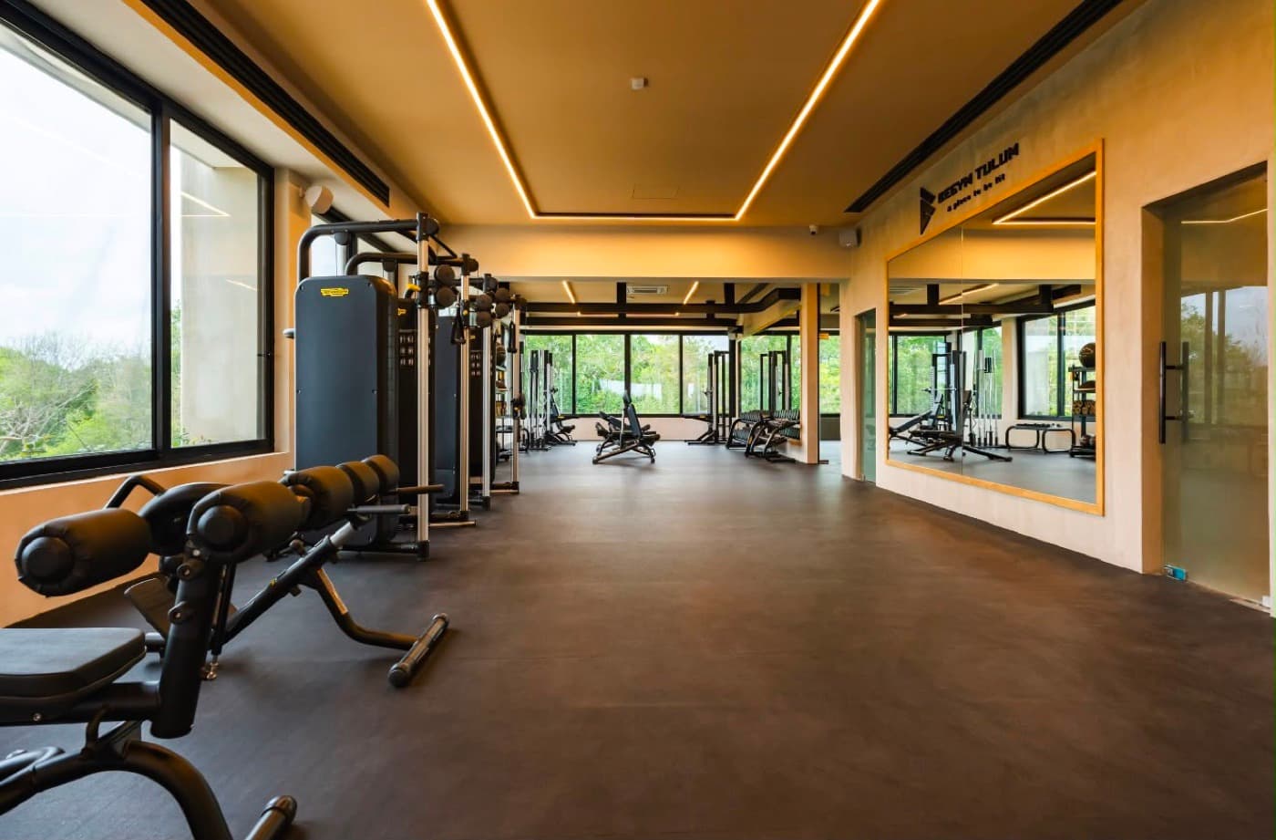 BeGym Tulum — sala de entrenamiento