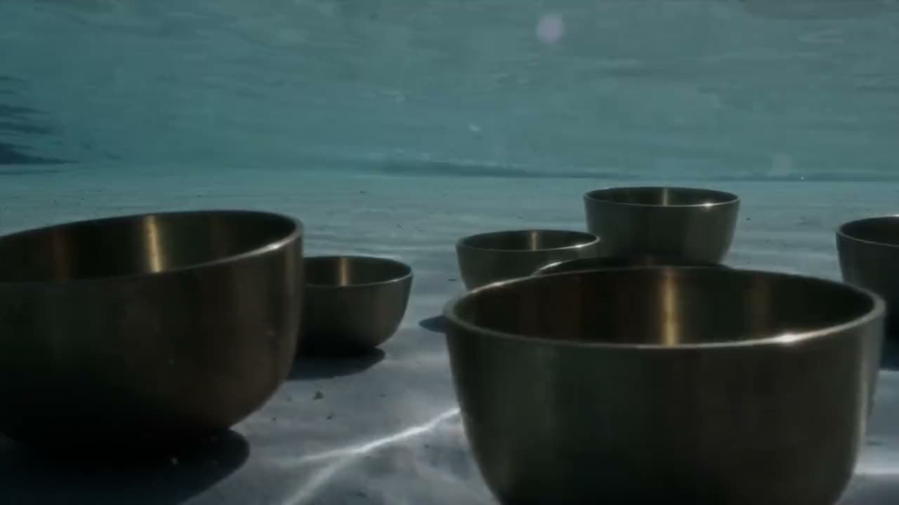 Sesión de cuencos en el agua operada por Soul Elements en Yubarta, Cayo Levantado